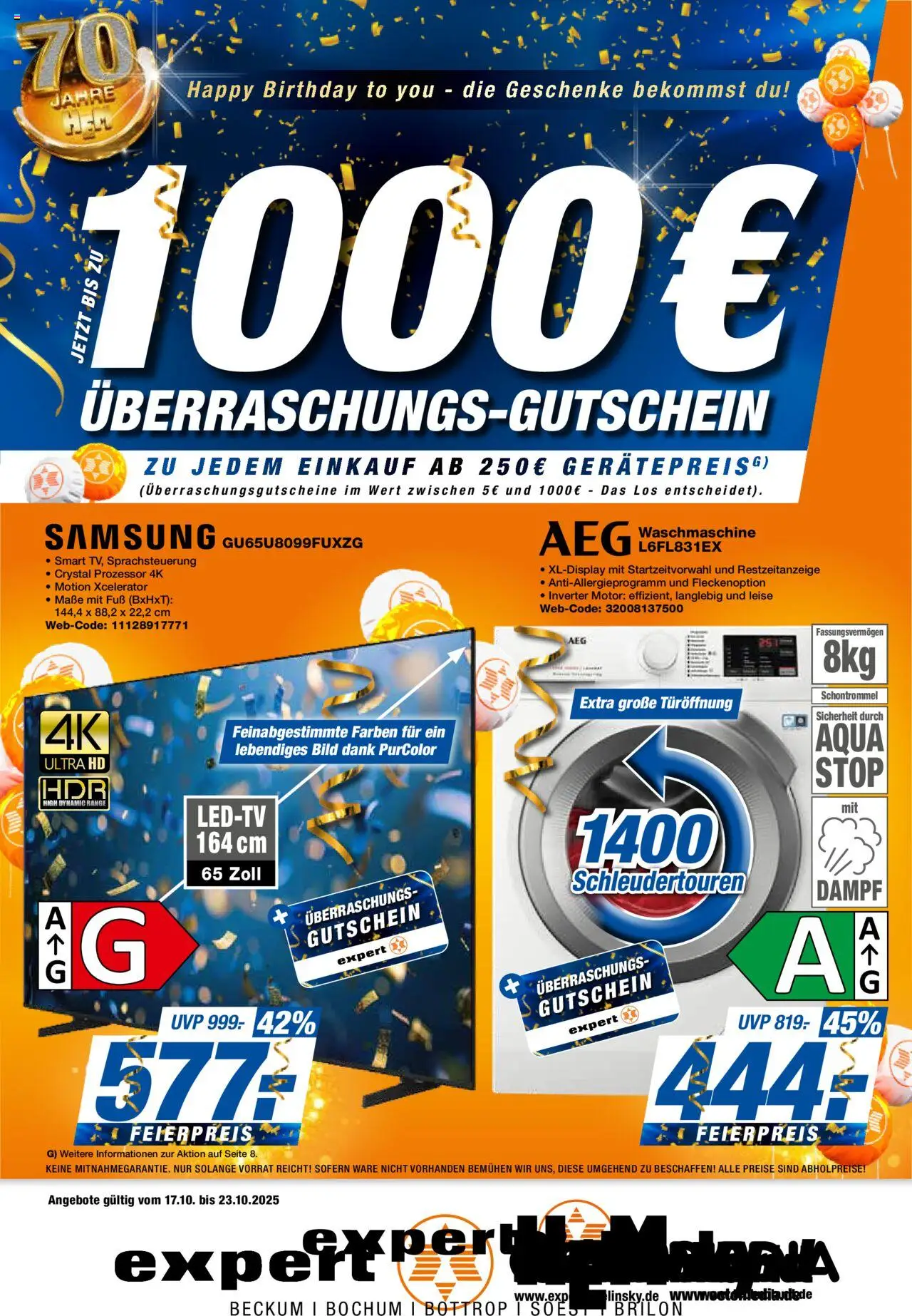 Expert Prospekt 	 - Seite 1 - gültig ab 17.10.2025