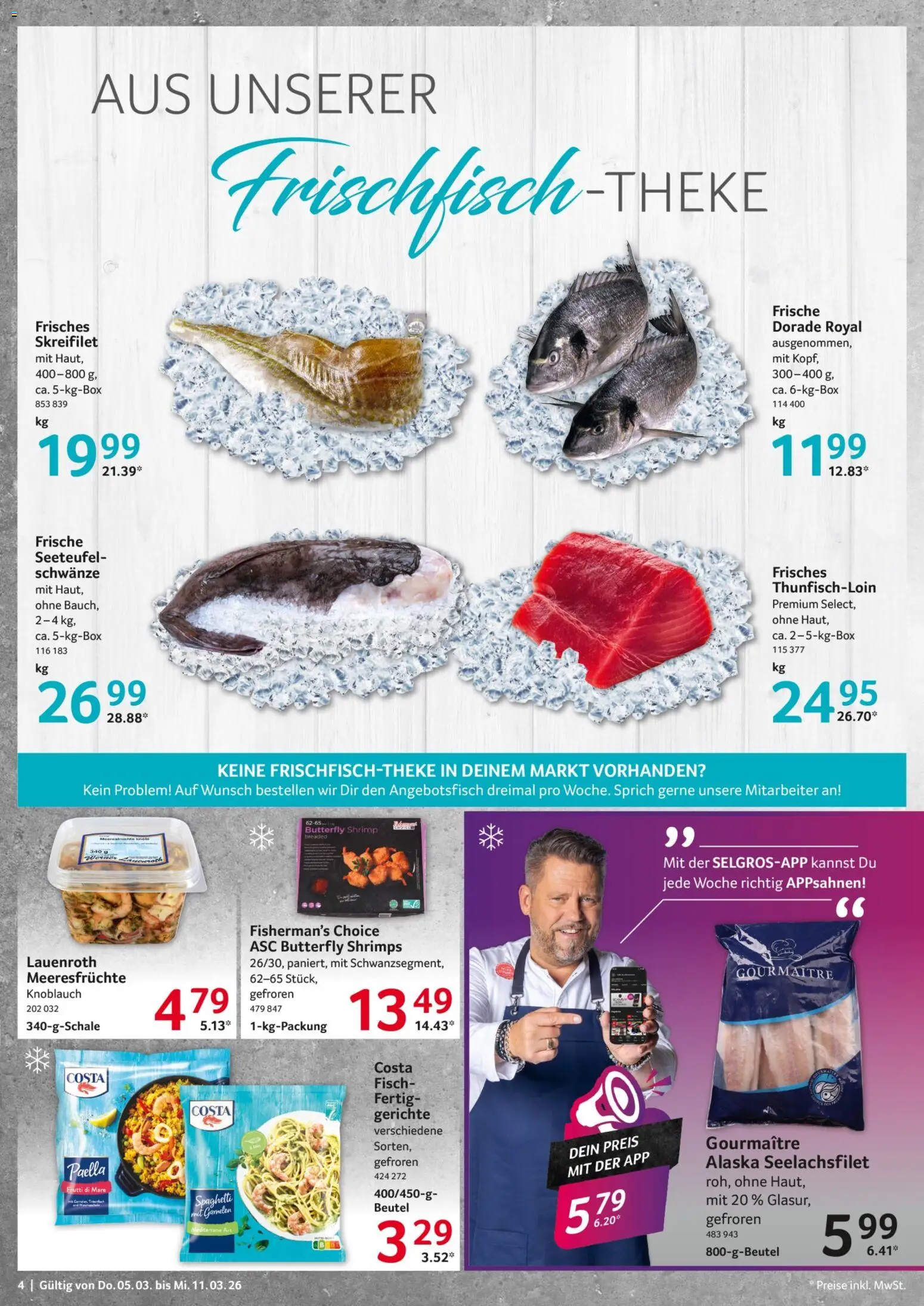 Selgros Prospekt 	 - Seite 4 - gültig ab 05.03.2026