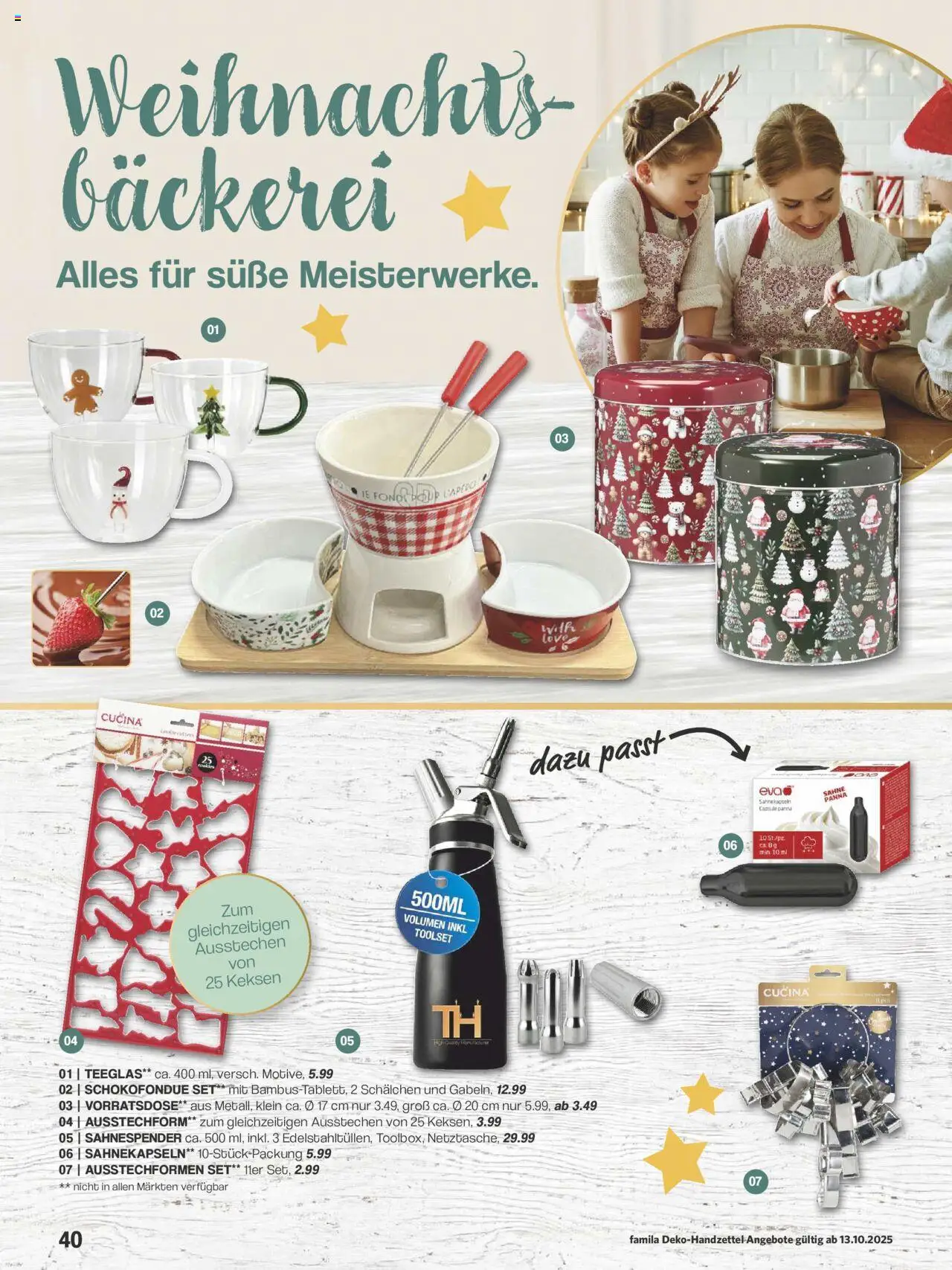 Famila Nordwest Die schönste Zeit des Jahres - Seite 40 - gültig ab 13.10.2025