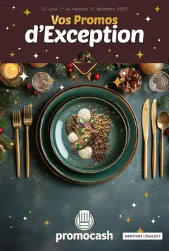 Aperçu Promocash - Brochure Vos Promos d'Exception valable à partir du 01/12/2025