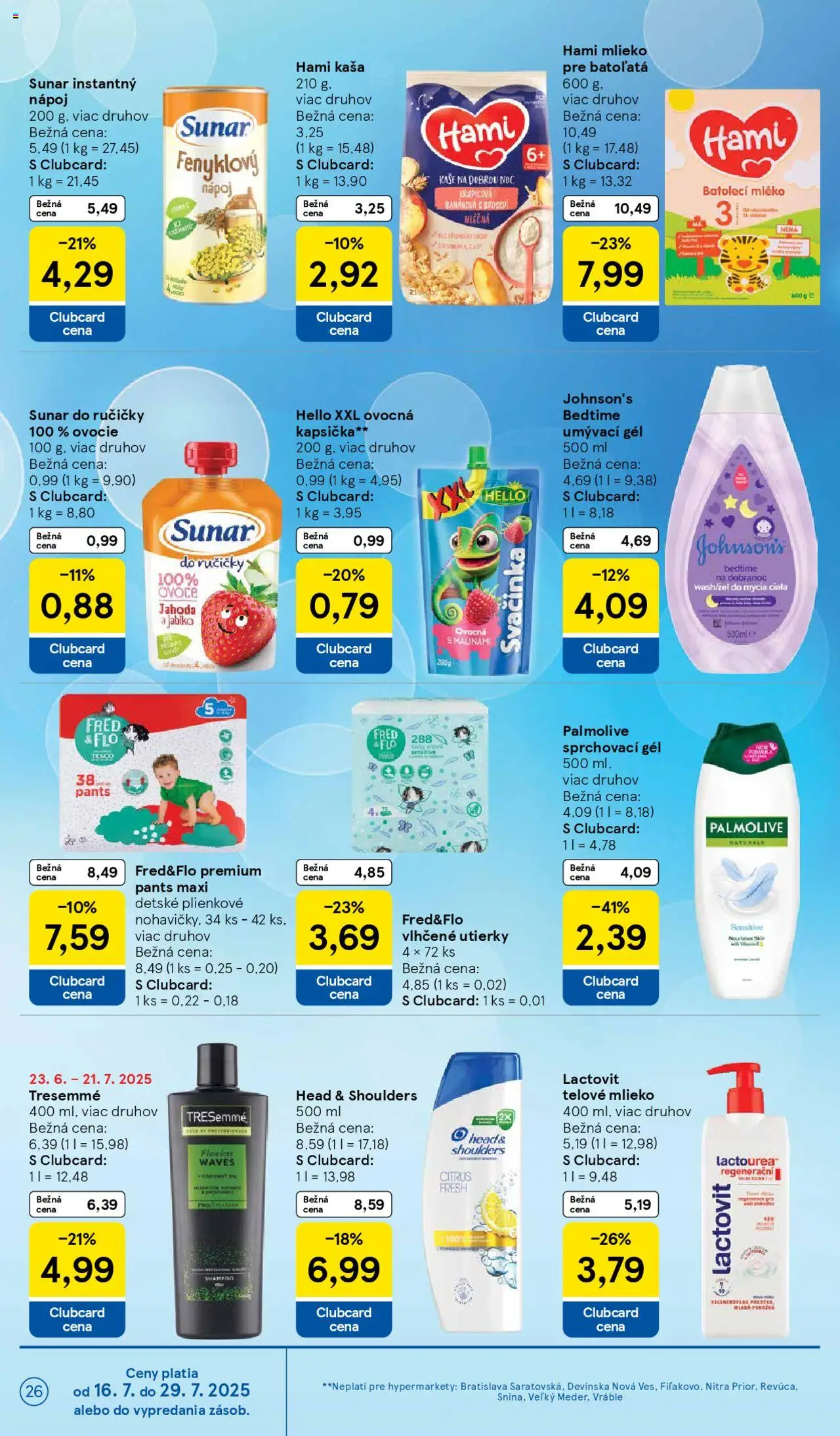 Tesco Hypermarket - leták - strana 26- platný od 16.07.2025