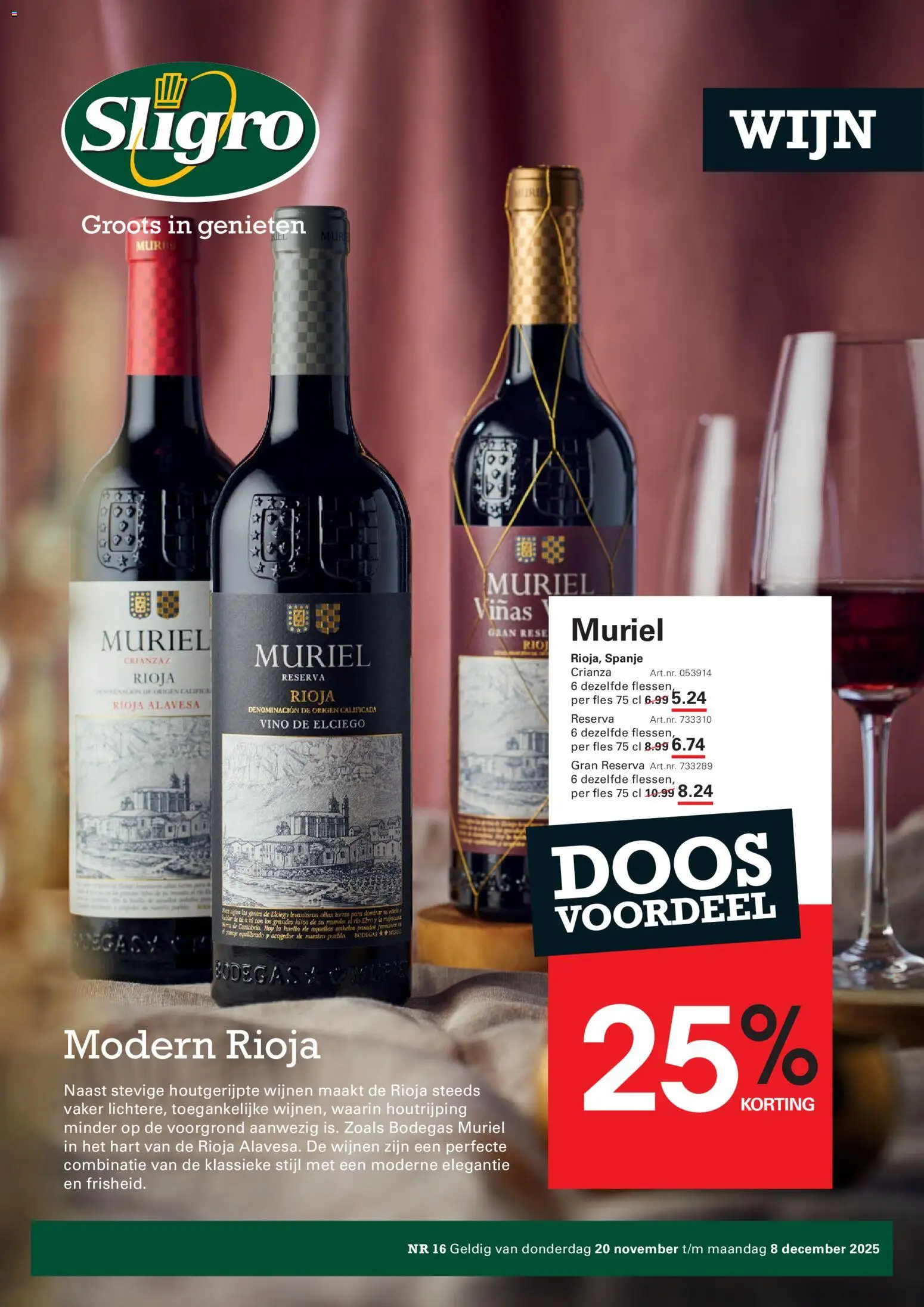 Sligro - Wijn - pagina 1- geldig vanaf 20-11-2025
