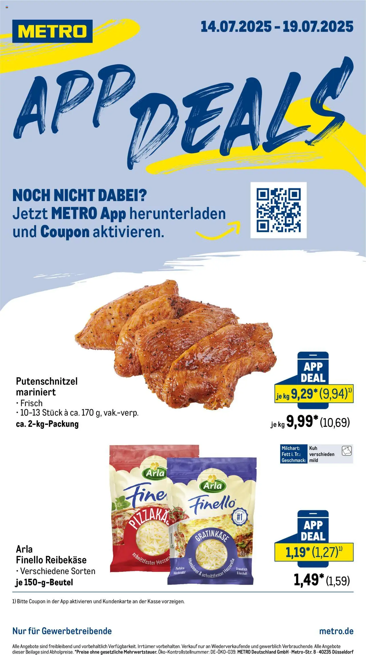 Metro App Deals - Seite 1 - gültig ab 14.07.2025