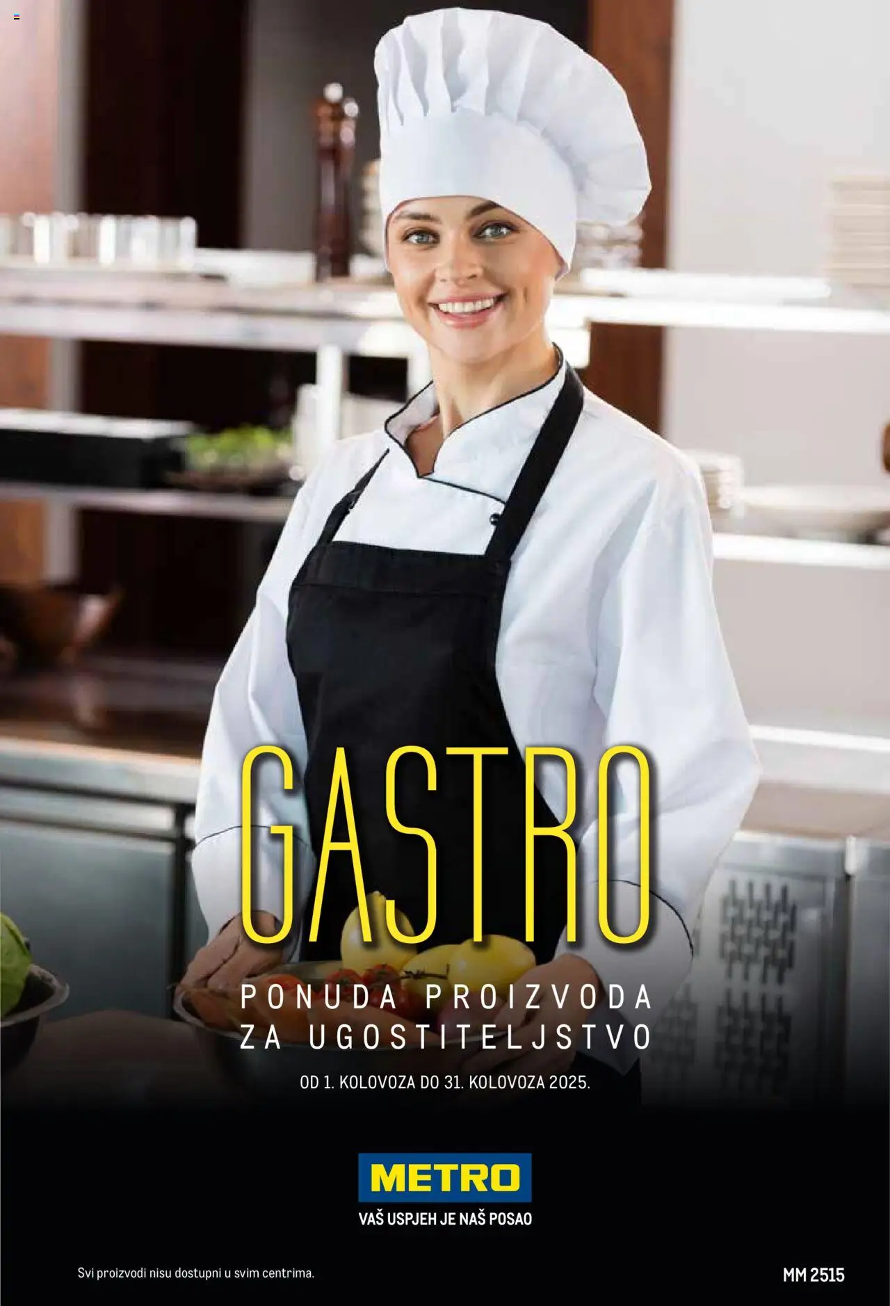 Metro - Gastro - stranica 1- važeći od 01.08.2025