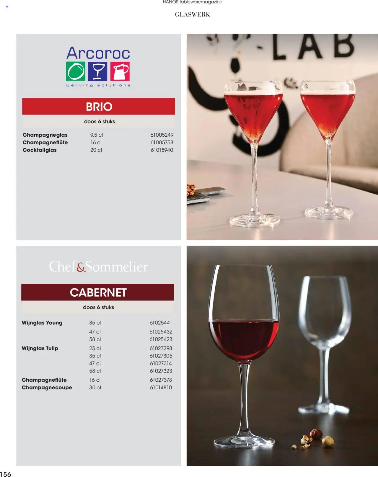Hanos - Tableware magazine 2025-2026 - page 156- valid from 01-09-2025