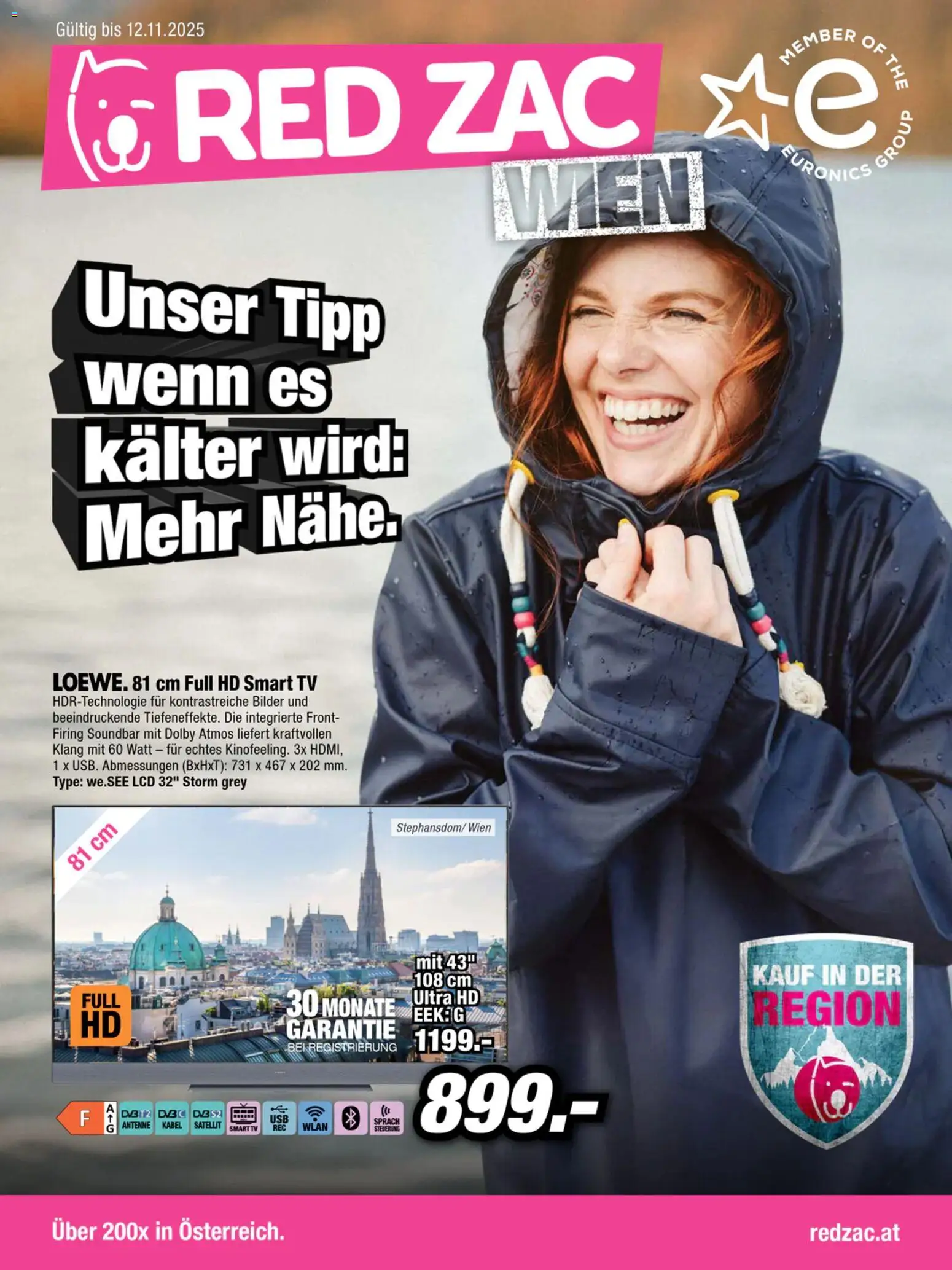 RED ZAC Wien - Seite 1- gültig ab 27.10.2025