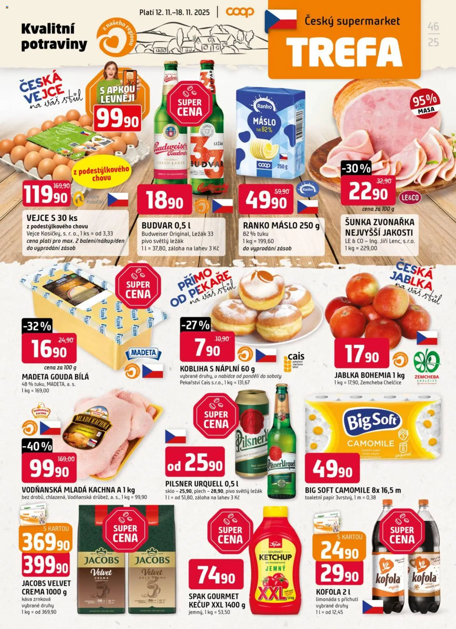 Trefa leták - strana 1- platný od 12.11.2025