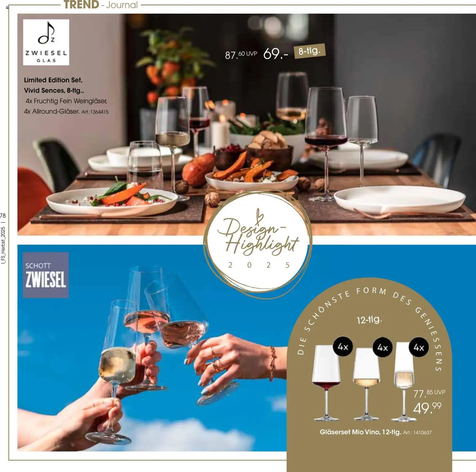 Zurbrüggen Trend-Journal Herbst - Seite 78 - gültig ab 21.10.2025