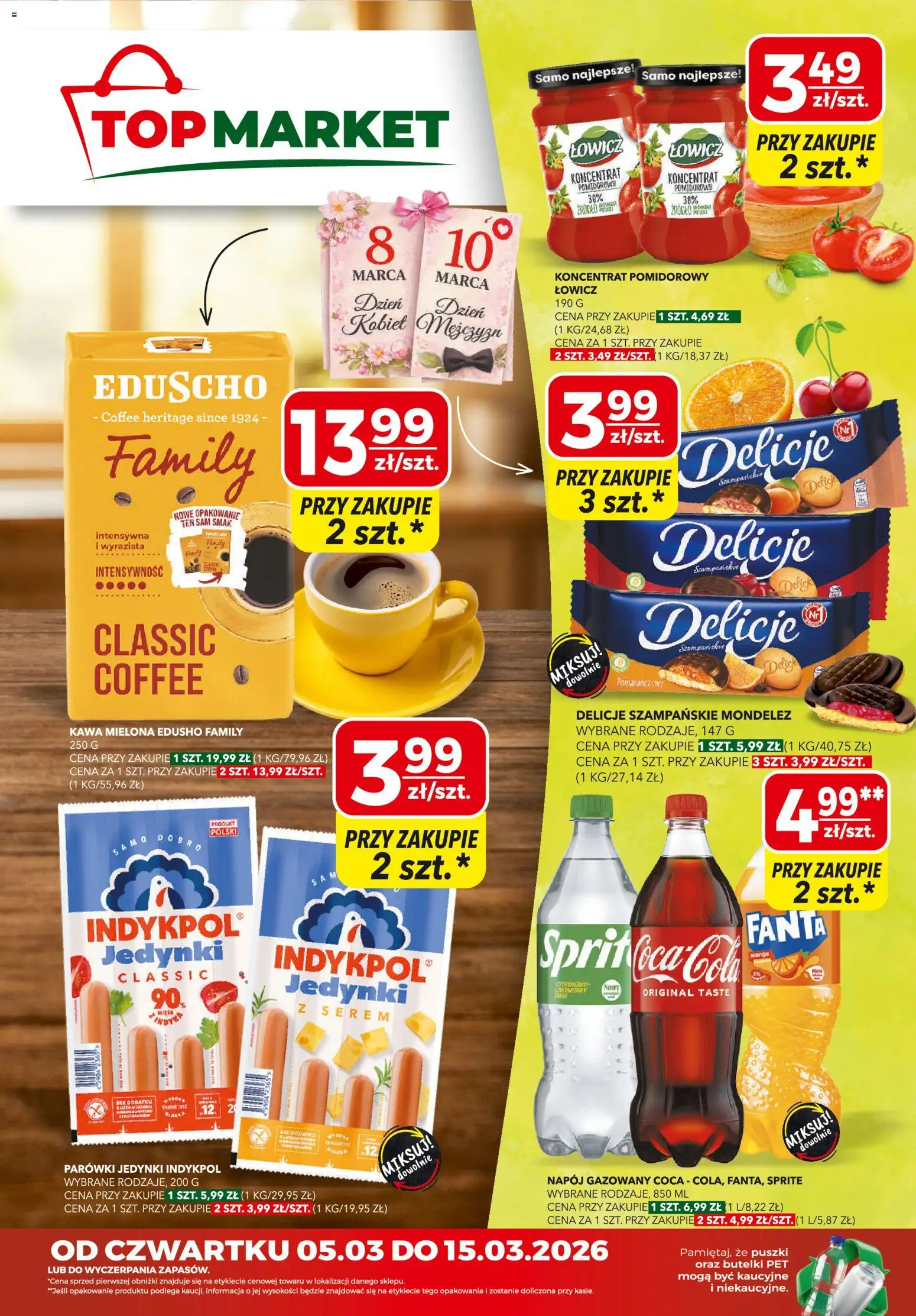 Top Market gazetka - strona 1- ważny od 05.03.2026