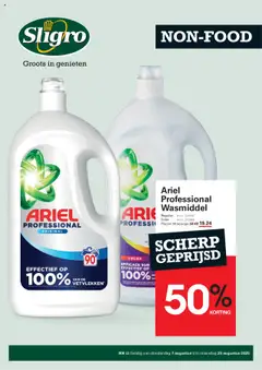 Sligro - Non-Food geldig vanaf 07-08-2025