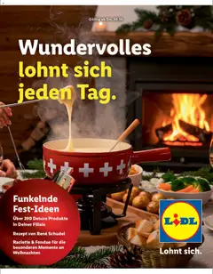 Vorschau Lidl Aktionen Weihnachten gültig ab 30.10.2025