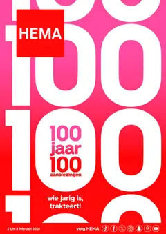 Hema folder / publicité geldig vanaf 02/02/2026