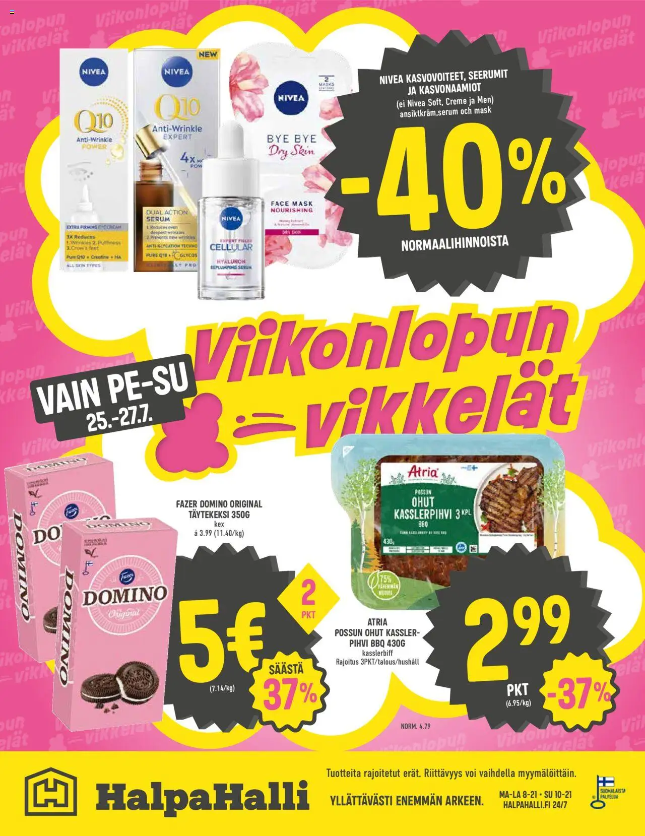 Halpa Halli tarjoukset - sivu 12- voimassa alkaen 23/07/2025