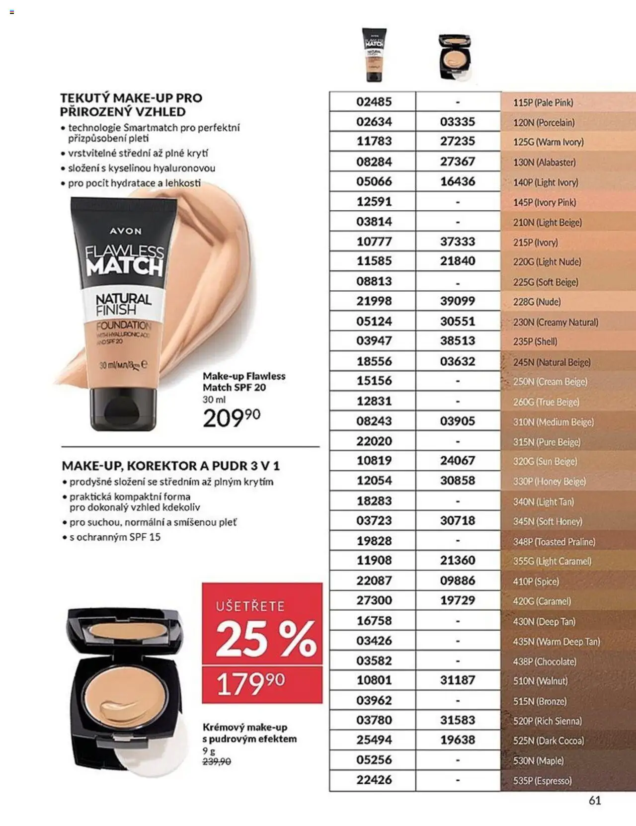Avon katalog 7/2025 - strana 61- platný od 01.07.2025