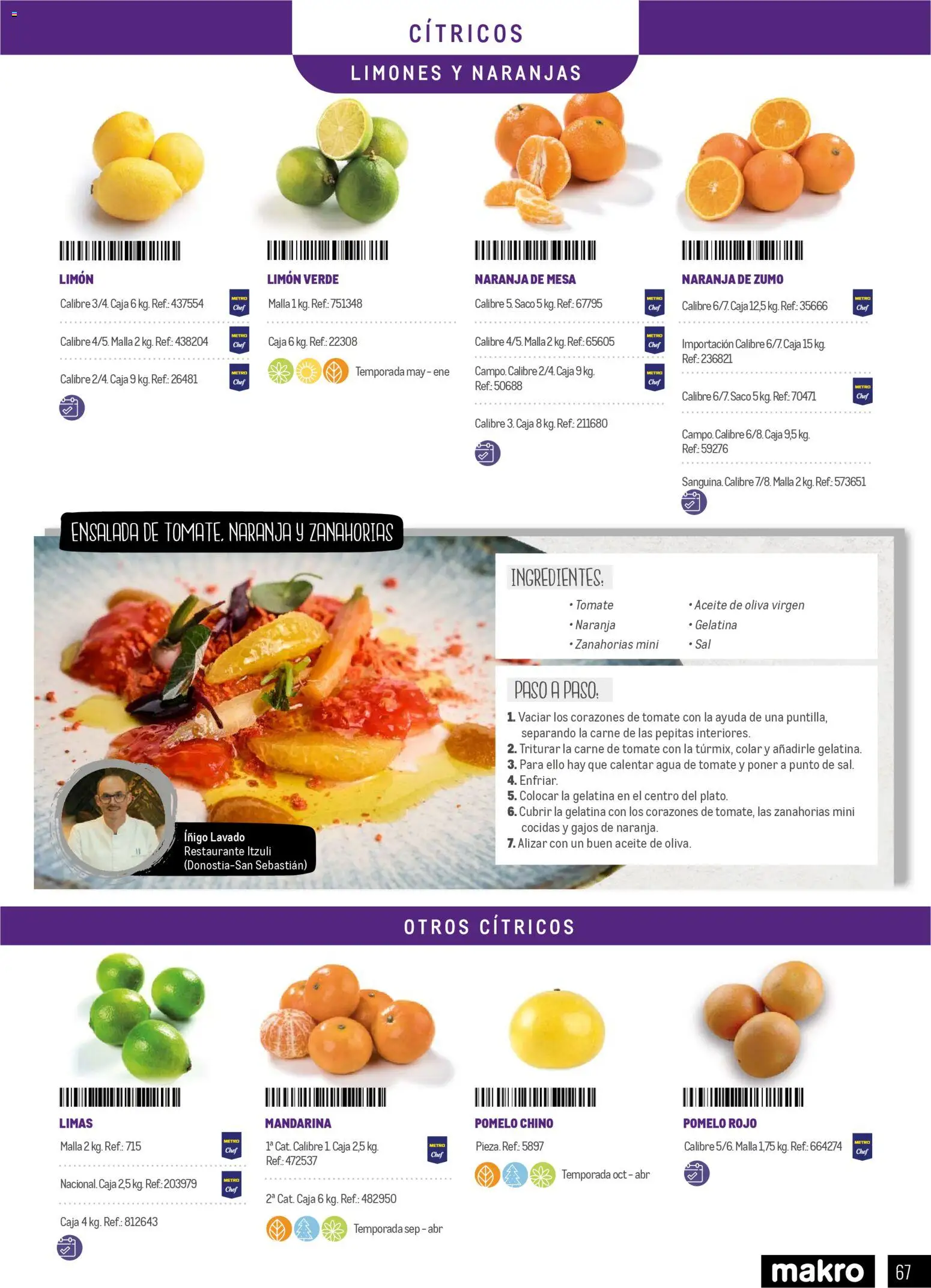 Makro - Especial Frutas y Verduras Península - Página de 67 - Válido desde 05/01/2026