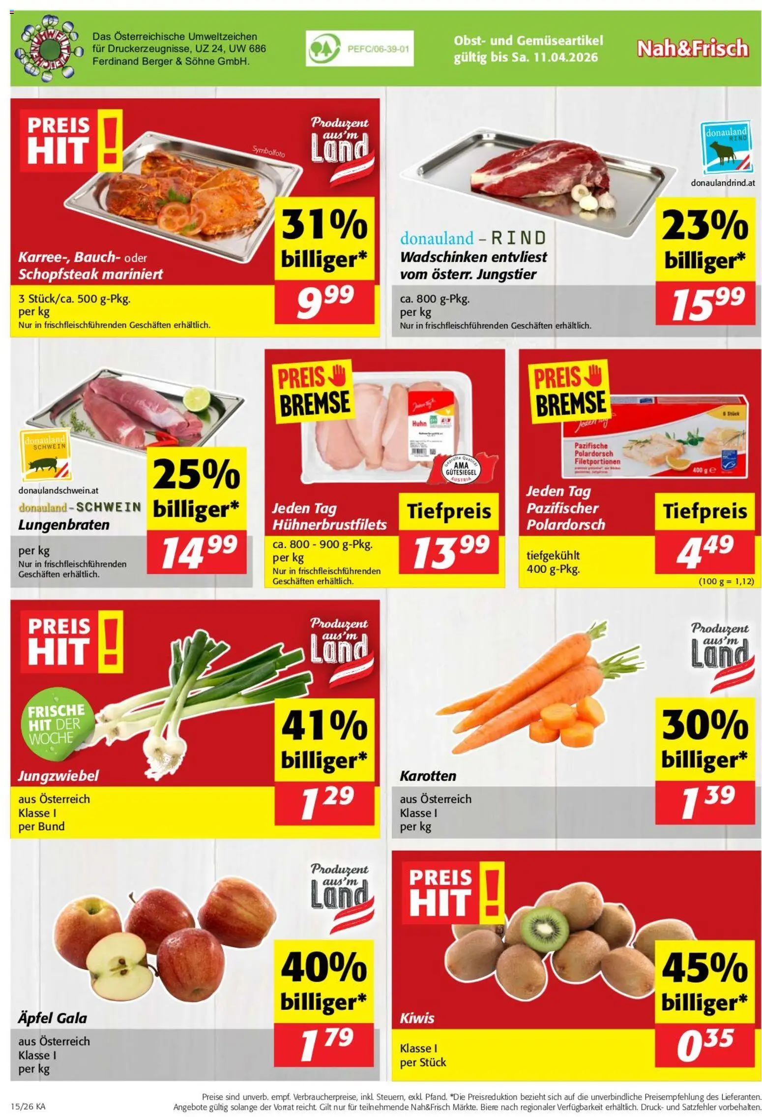 Nah und Frisch Flugblatt - page 8- valid from 08.04.2026