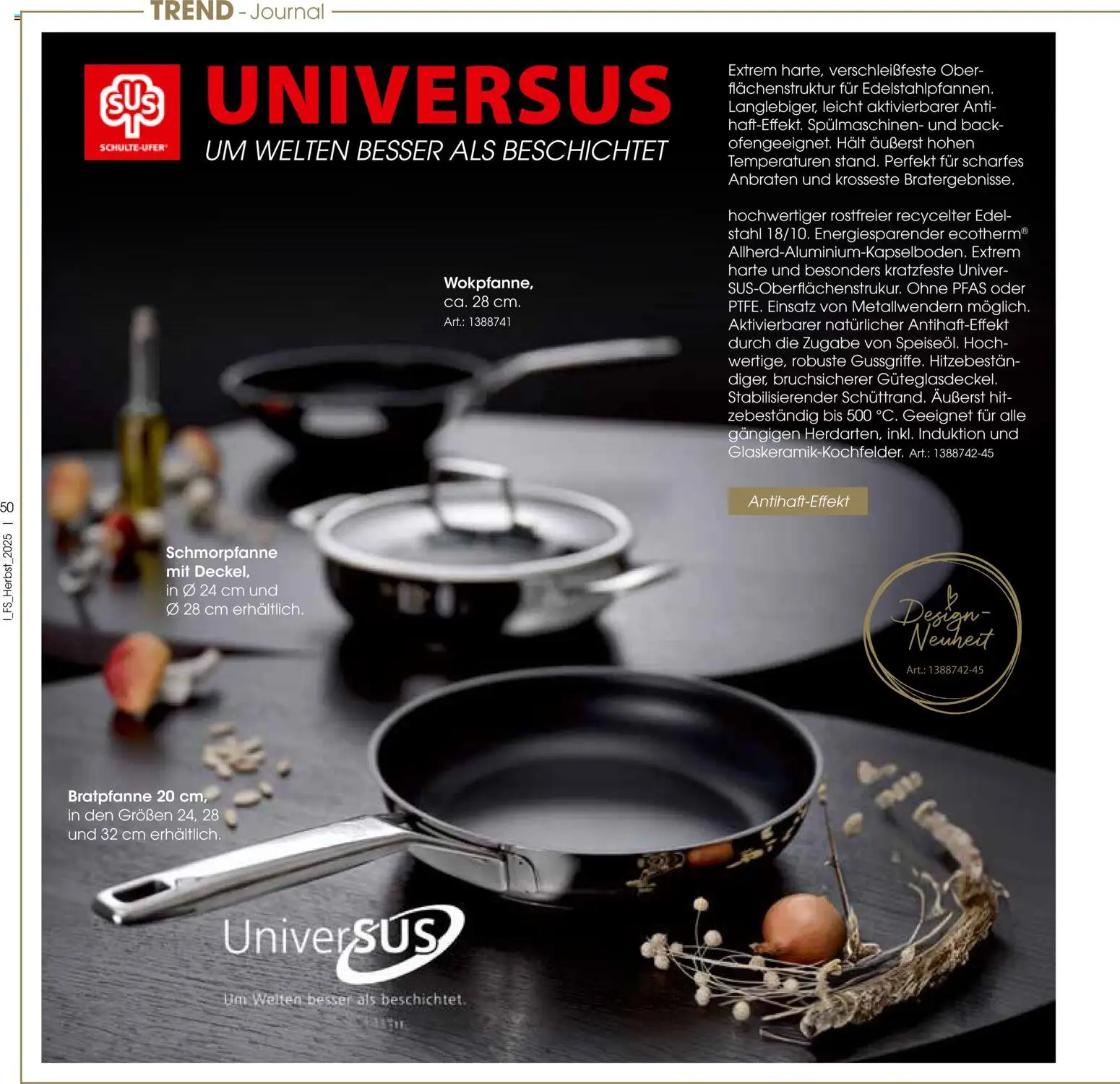 Zurbrüggen Trend-Journal Herbst - Seite 50 - gültig ab 21.10.2025