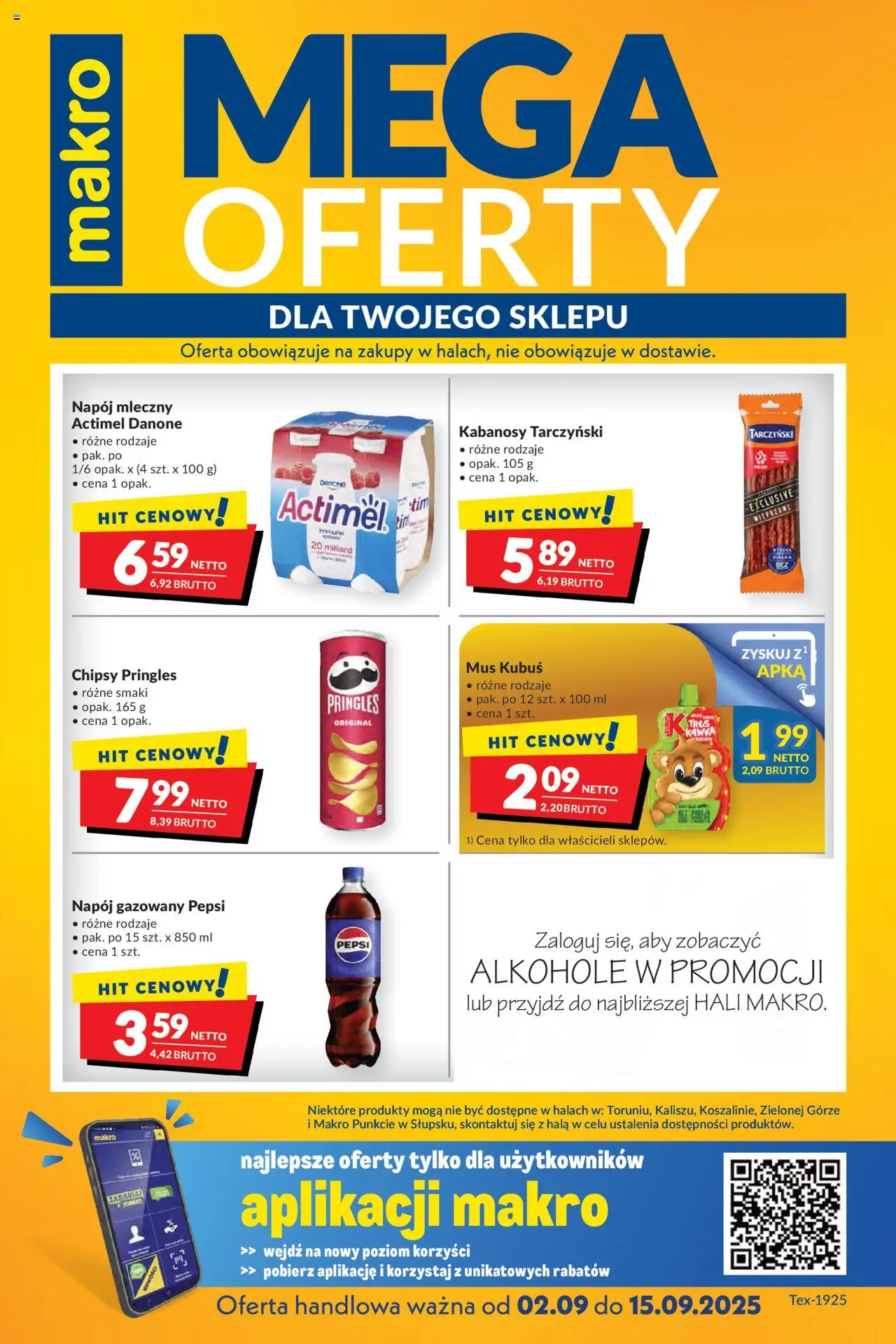 Makro Gazetka - Mega oferty dla Twojego Sklepu - strona 1- ważny od 02.09.2025
