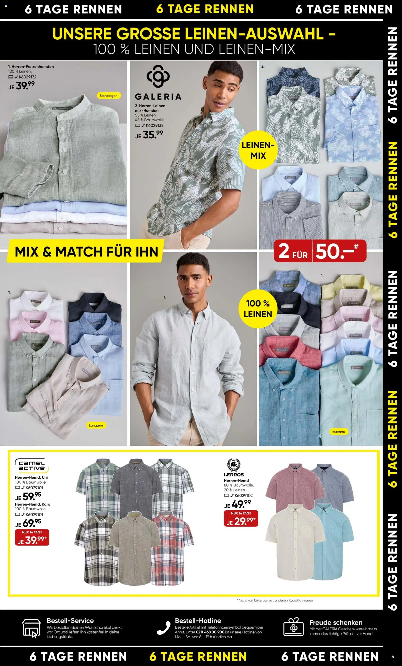 Galeria Karstadt Kaufhof Prospekt 	 - Seite 5 - gültig ab 15.04.2026