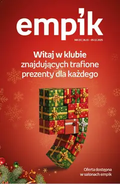 Podgląd Empik Black Friday ważny od 26.11.2025