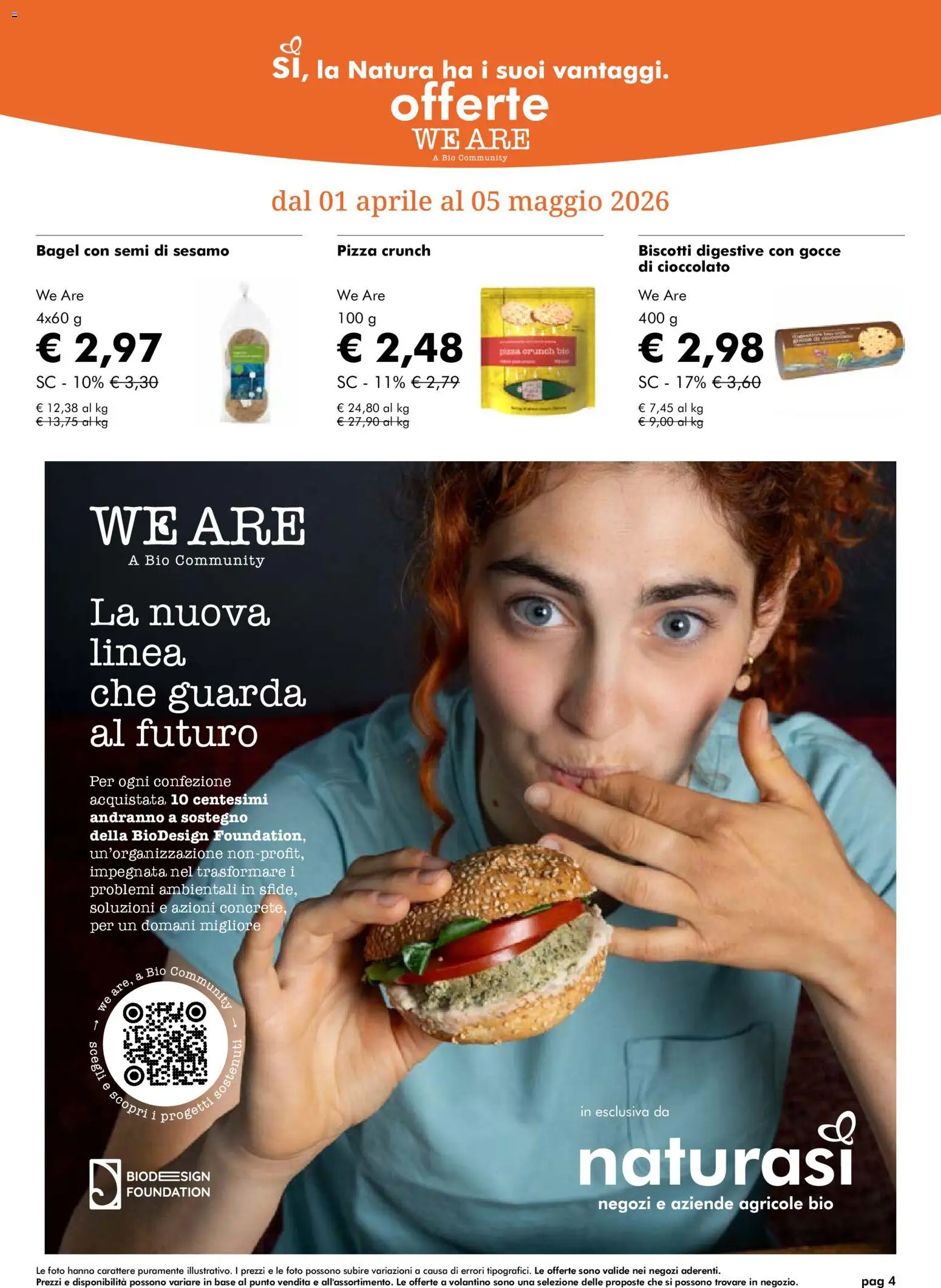 Natura Sì volantino - pagina 4 - valido dal 01/04/2026