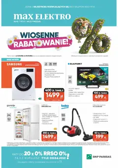 Podgląd Max elektro gazetka ważny od 02.03.2026