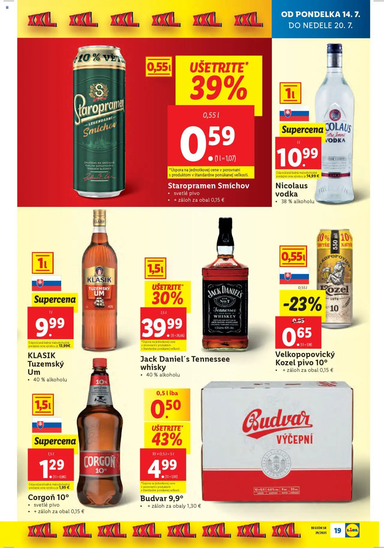 Lidl leták - strana 21- platný od 14.07.2025