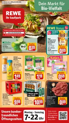 Vorschau Rewe ihr Kaufpark Prospekt 	 gültig ab 18.08.2025