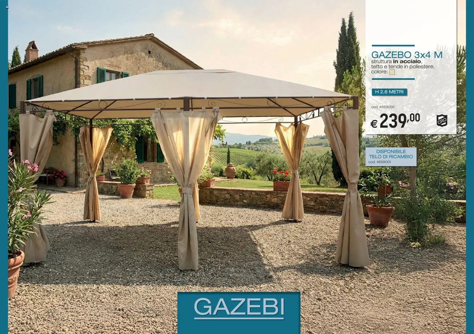 Brico OK volantino Ombrelloni, Gazebo, Tende da Sole - pagina 7 - valido dal 05/03/2026