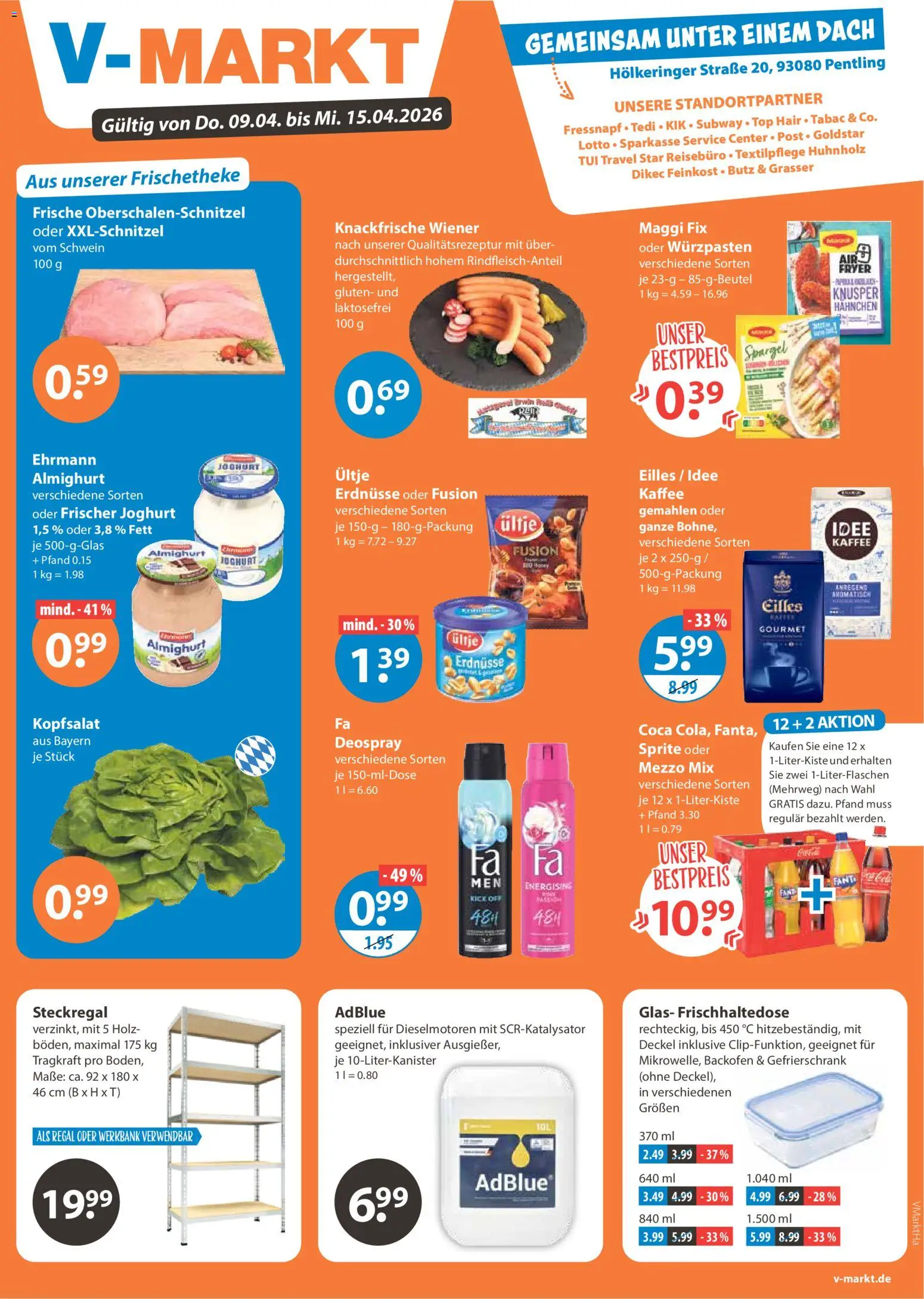 V-Markt Angebote - Seite 1 - gültig ab 09.04.2026