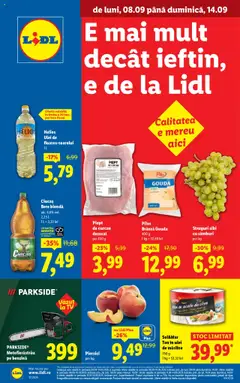 Catalog Lidl valabil de la 08.09.2025