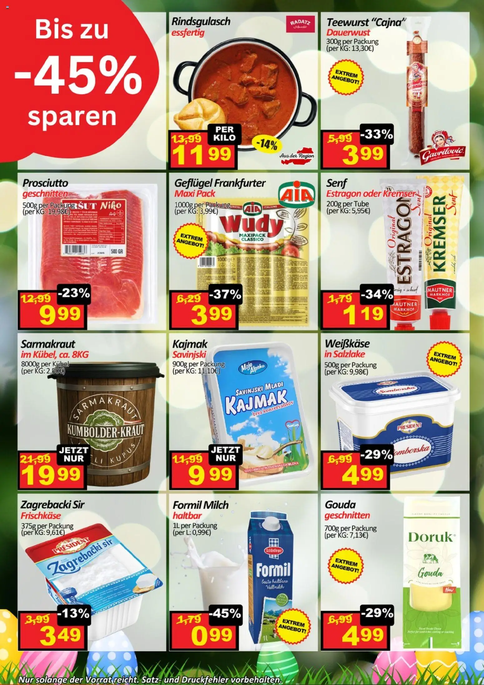 Wurstico Abholmarkt Flugblatt - page 3- valid from 26.03.2026