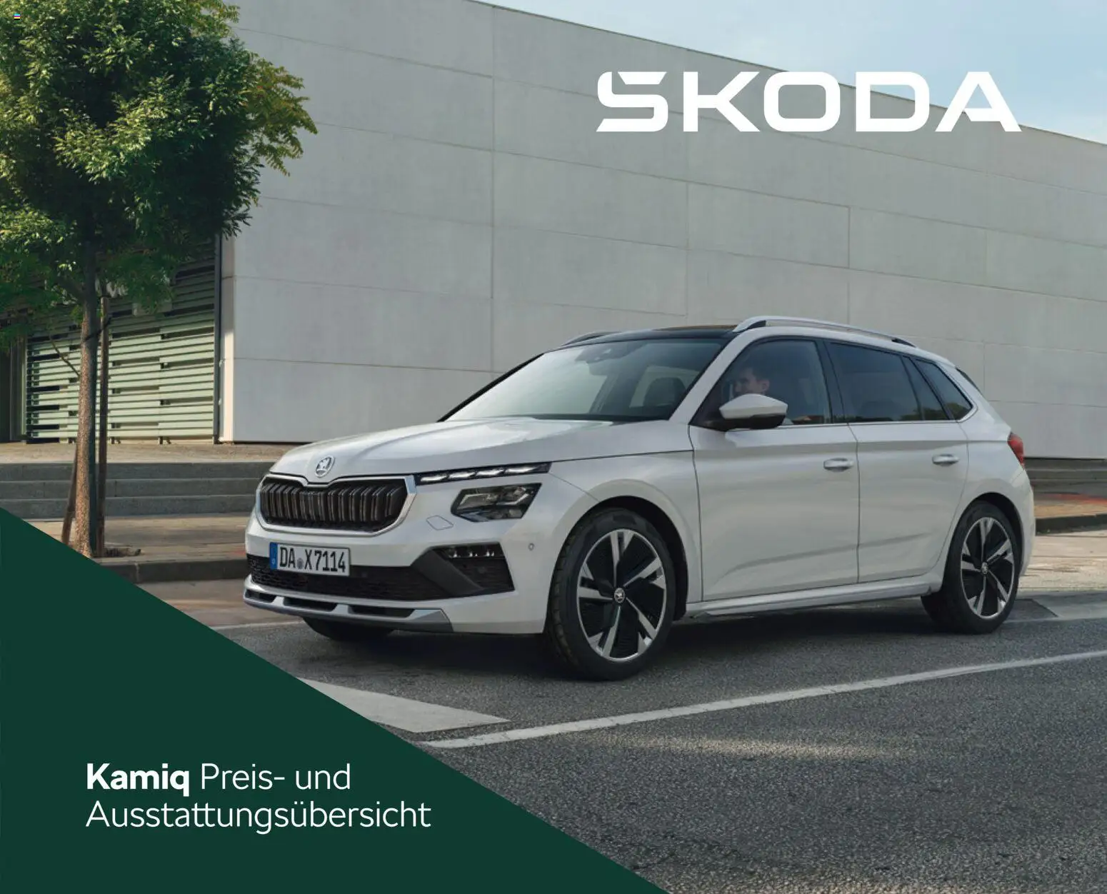 Škoda Kamiq Preisliste - Seite 1 - gültig ab 10.09.2025