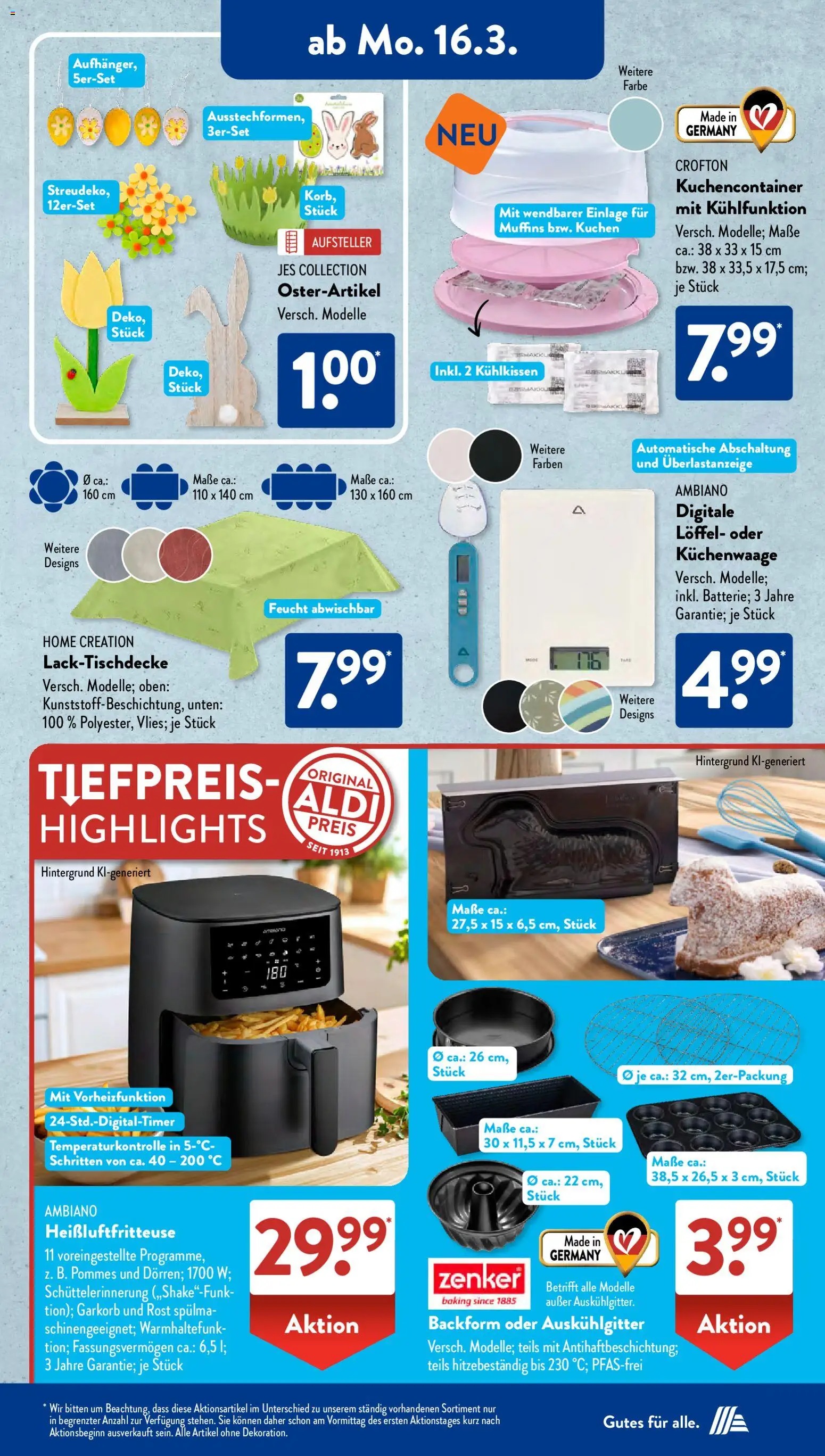 Aldi Süd Prospekt 	 - Seite 2 - gültig ab 16.03.2026