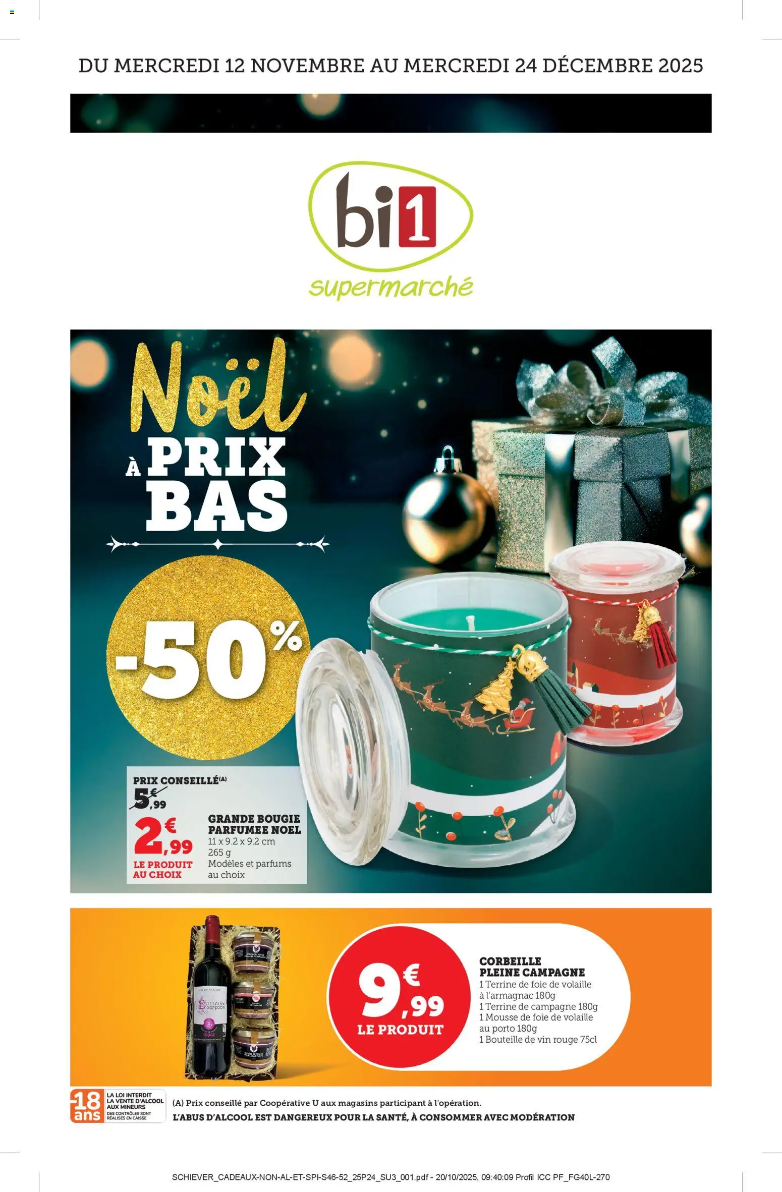 bi1 catalogue - page 1 - valable à partir du 12/11/2025