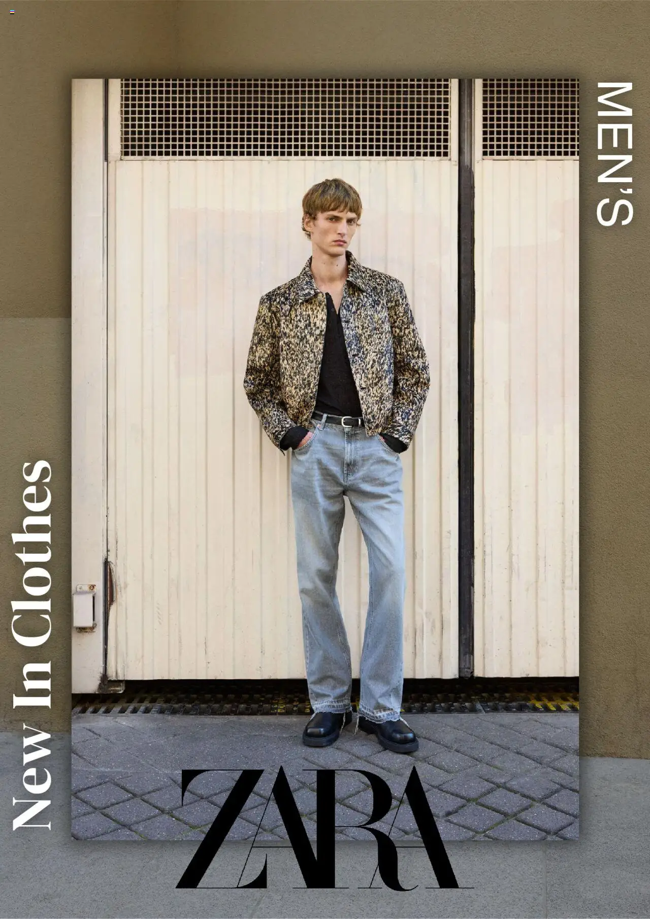ZARA брошура - Men - страница 1- валиден от 01.10.2025