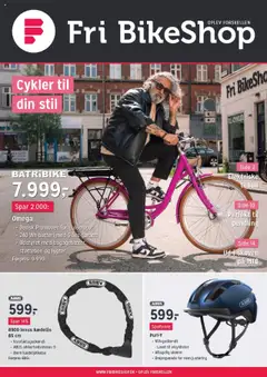 Forhåndsvisning Fri BikeShop - Tilbudsavis gyldig fra 28/08/2025