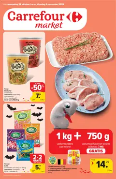 Carrefour - Market Promoties  geldig vanaf 29/10/2025