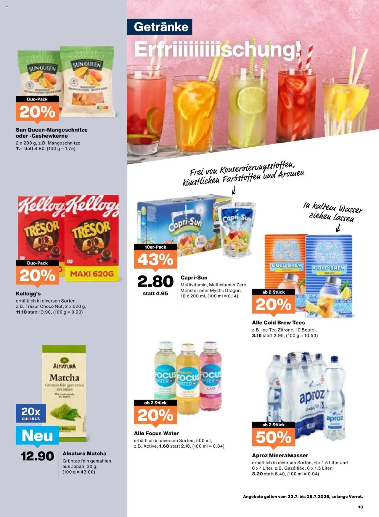 Migros Aktionen - Seite 13- gültig ab 22.07.2025