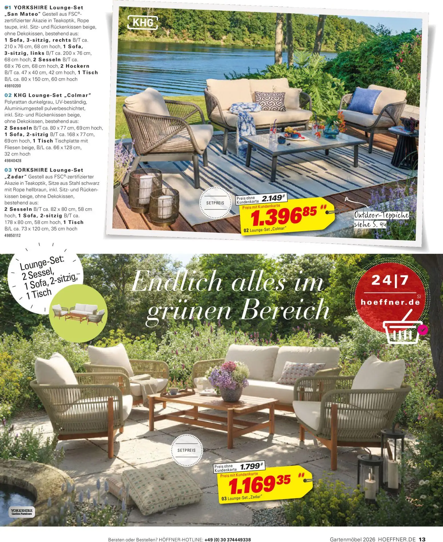 Höffner Prospekt Gartenmöbel - Seite 13 - gültig ab 27.03.2026