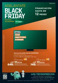 Vista previa del folleto El Corte Inglés Black Friday válido desde 03/11/2025