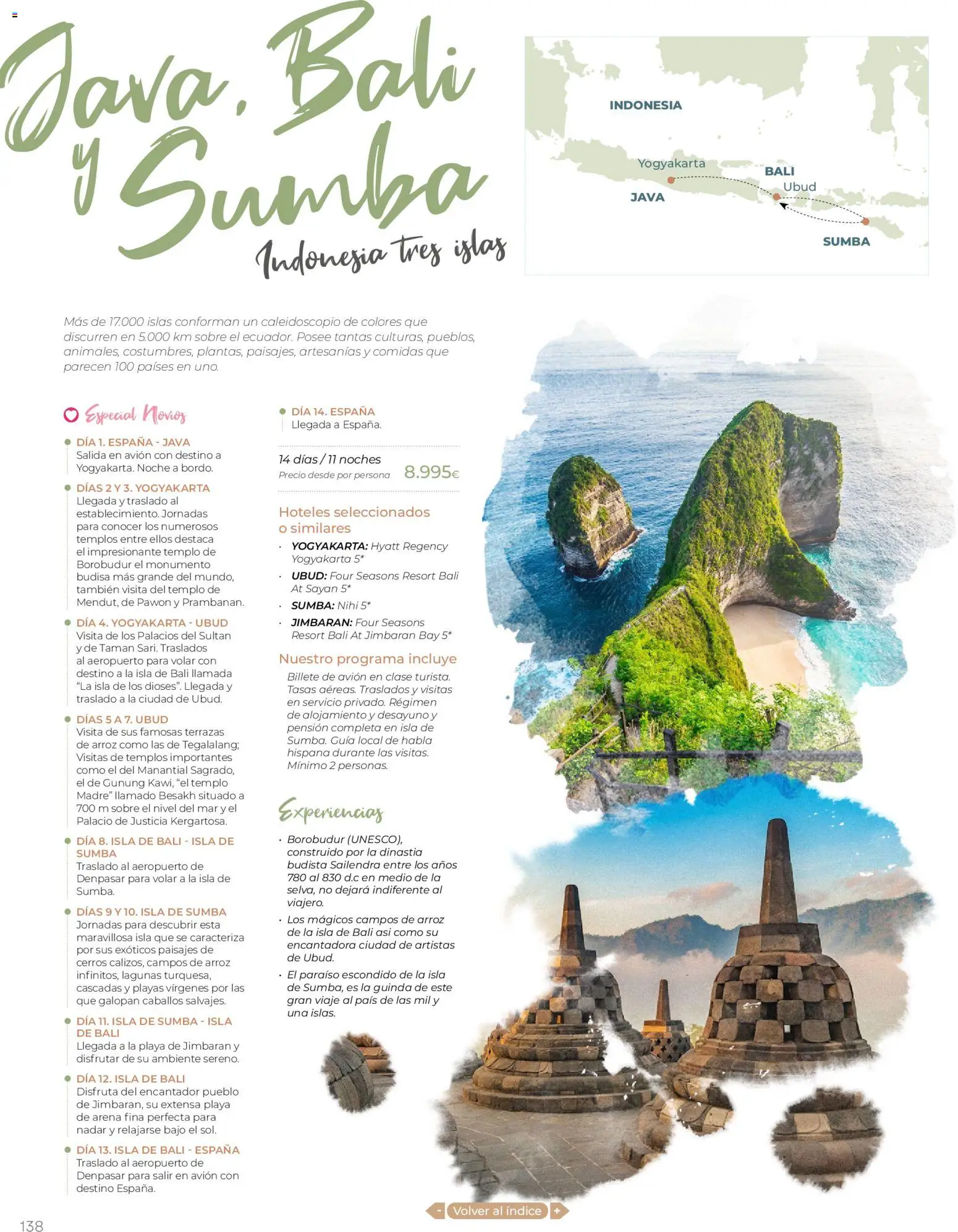 Viajes El Corte Inglés - Catálogo Tourmundial Premium - Página de 140 - Válido desde 01/01/2026