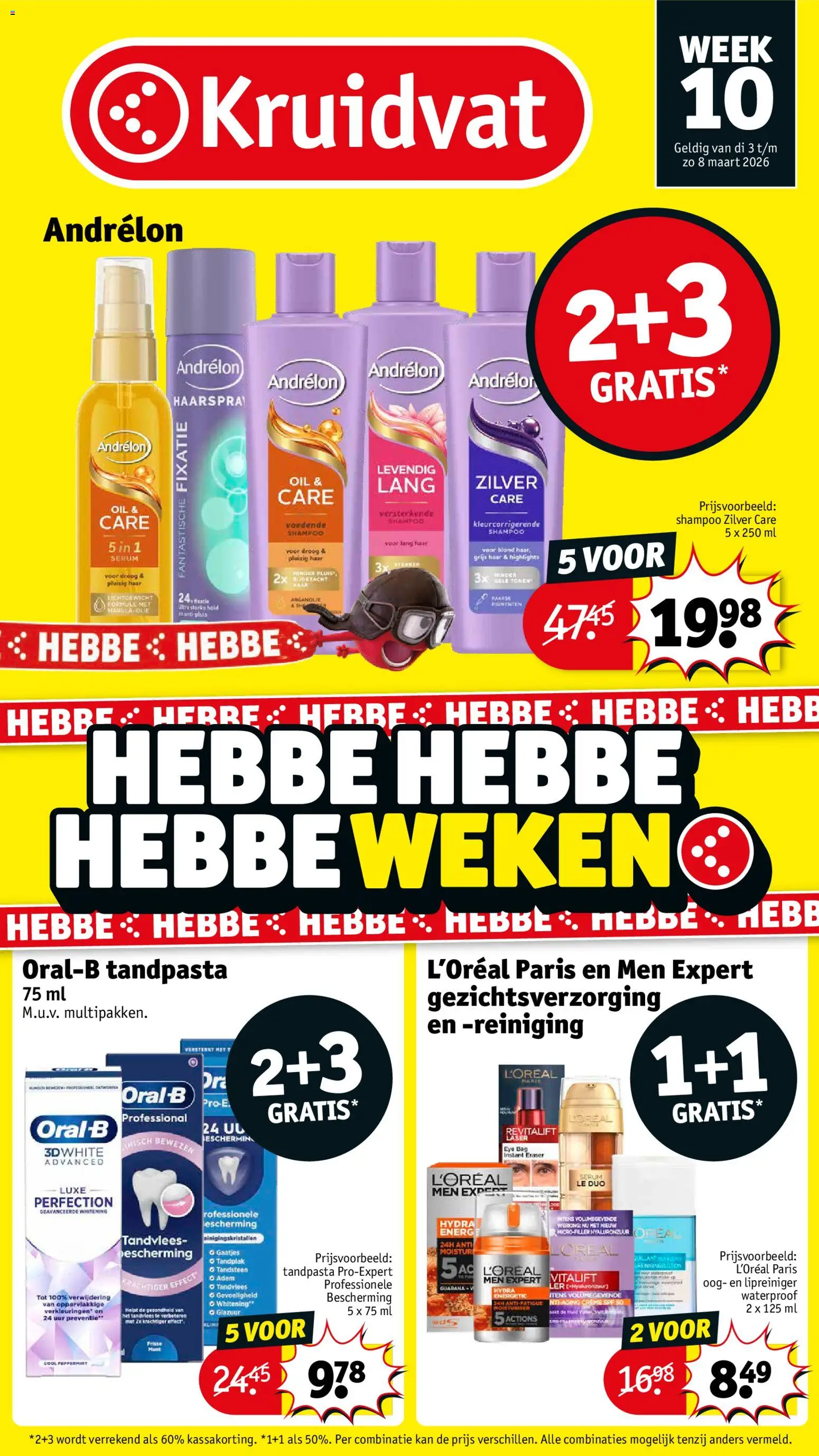 Kruidvat folder week 10 - pagina 1- geldig vanaf 03-03-2026
