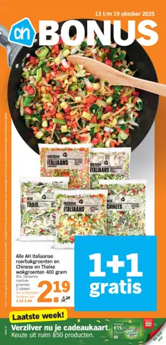 Albert Heijn folder week 42 geldig vanaf 13-10-2025