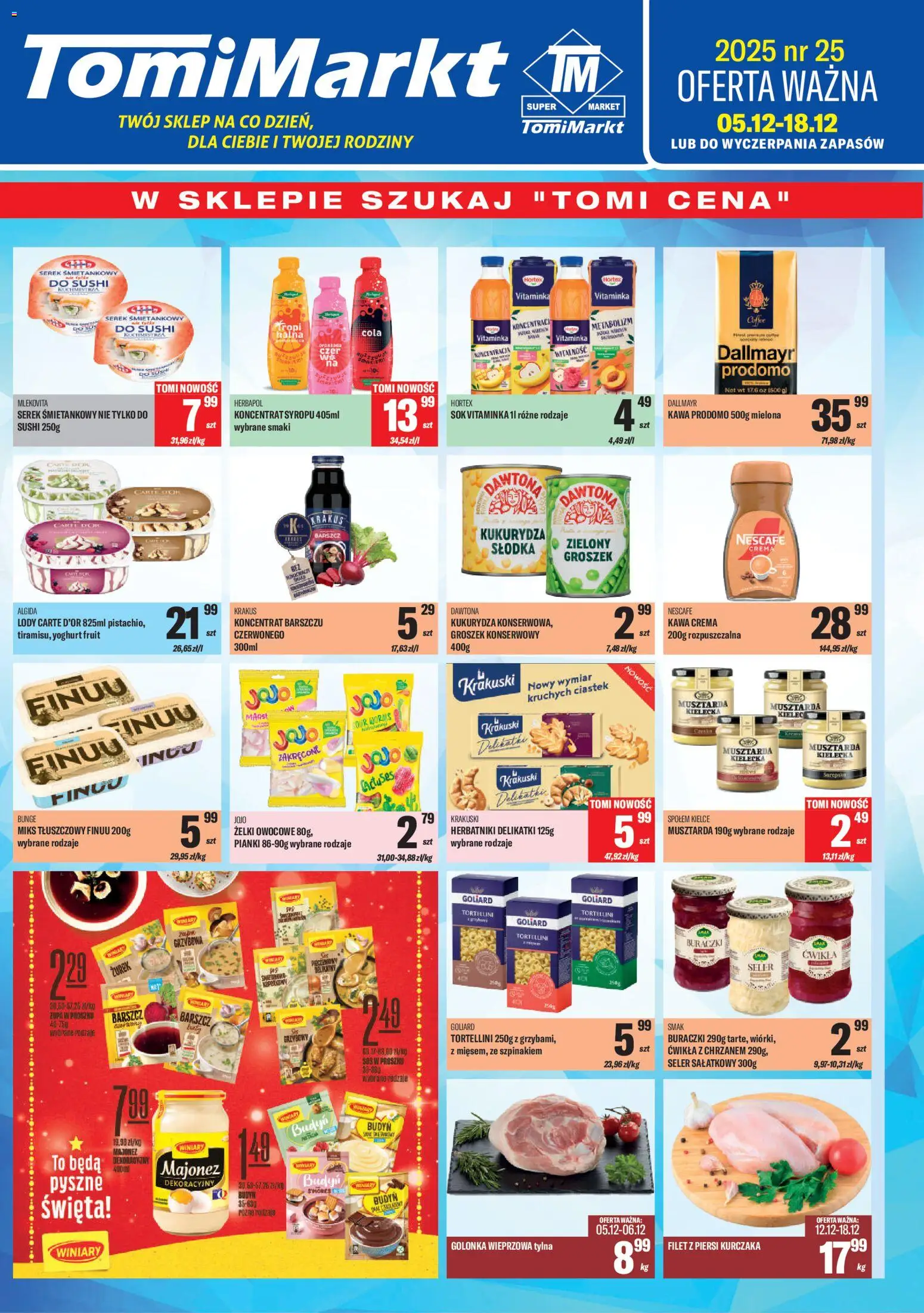 TomiMarkt Gazetka - strona 1- ważny od 05.12.2025