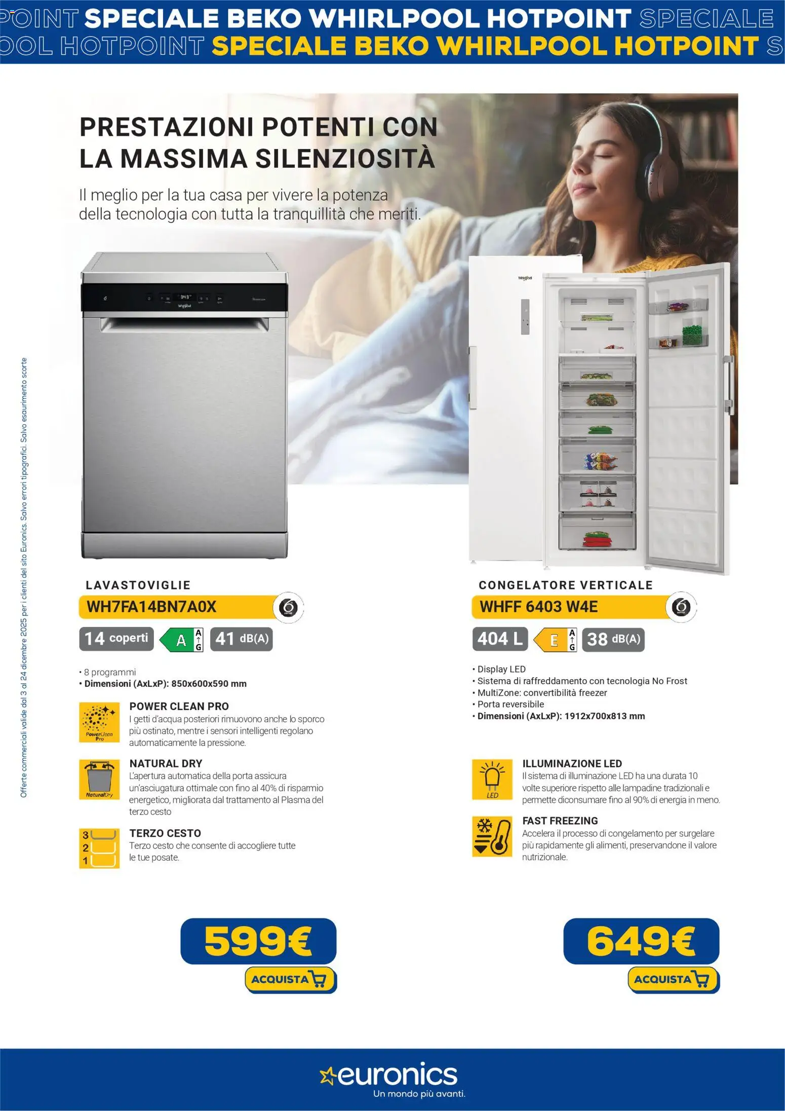 Euronics Beko, Whirlpool, Hotpoint catalogo - pagina 5 - valido dal 03/12/2025