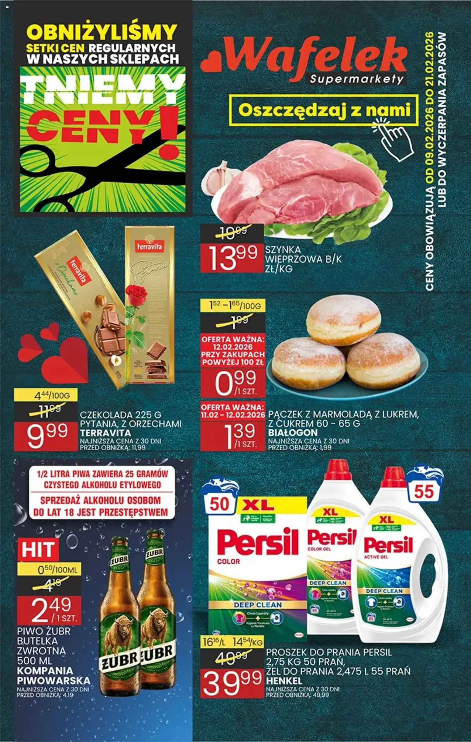 Wafelek Gazetka - strona 1- ważny od 09.02.2026