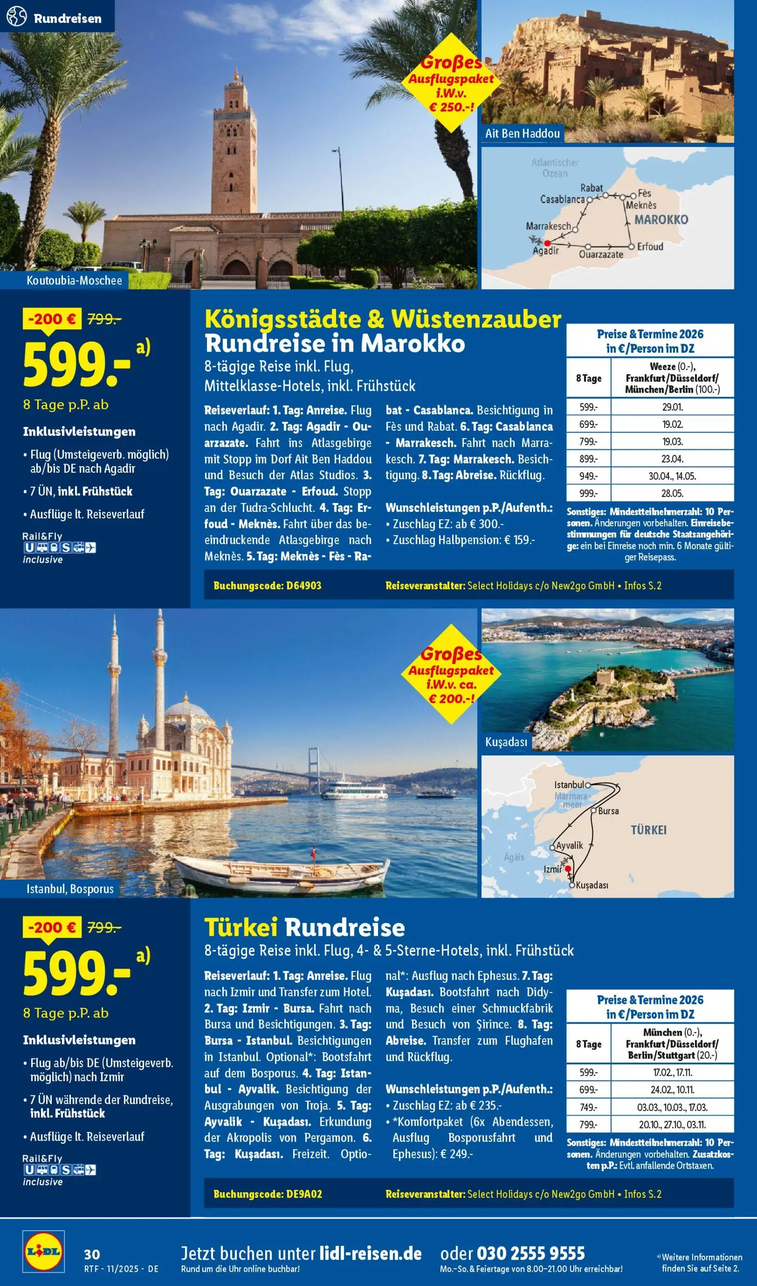 Lidl Reisen - Black Friday - Seite 30 - gültig ab 12.11.2025