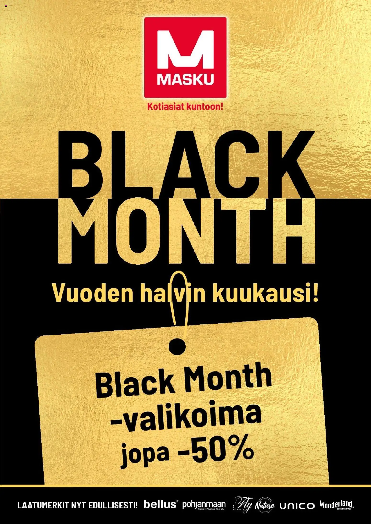 Masku - Black Friday - sivu 1- voimassa alkaen 06/11/2025