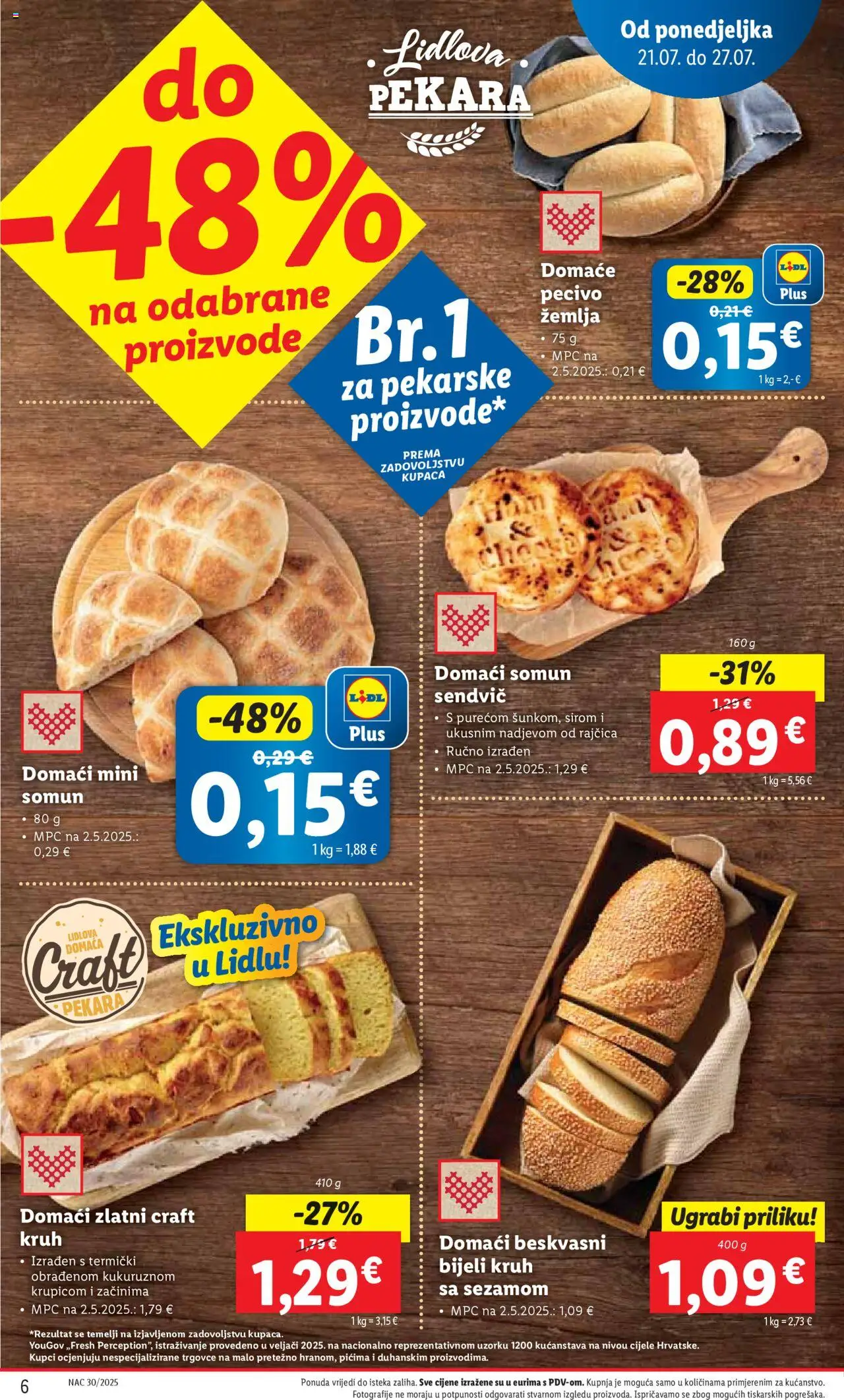 Katalog Lidl - stranica 6- važeći od 21.07.2025